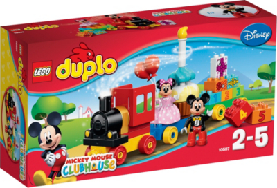 mickey mouse birthday train duplo