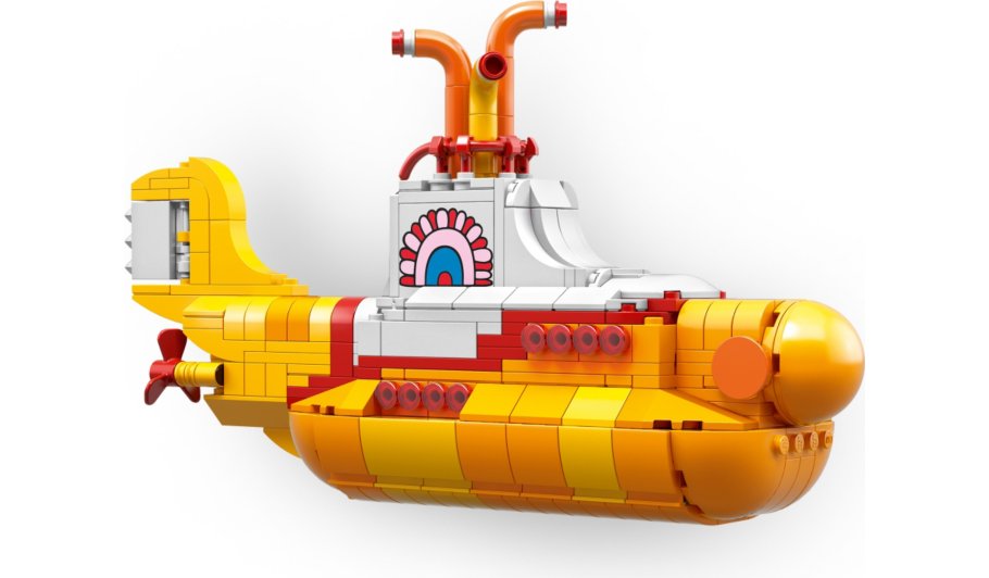 yellow submarine lego 21306