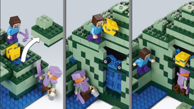LEGO Minecraft The Ocean Monument  Toys & Character  George
