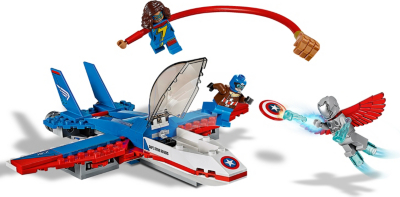 LEGO Super Heroes Captain America Jet Pursuit 76076 Kids
