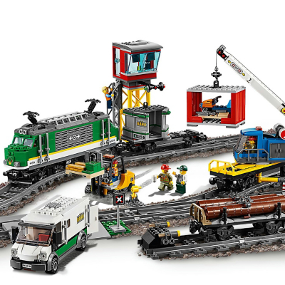 lego cargo train asda