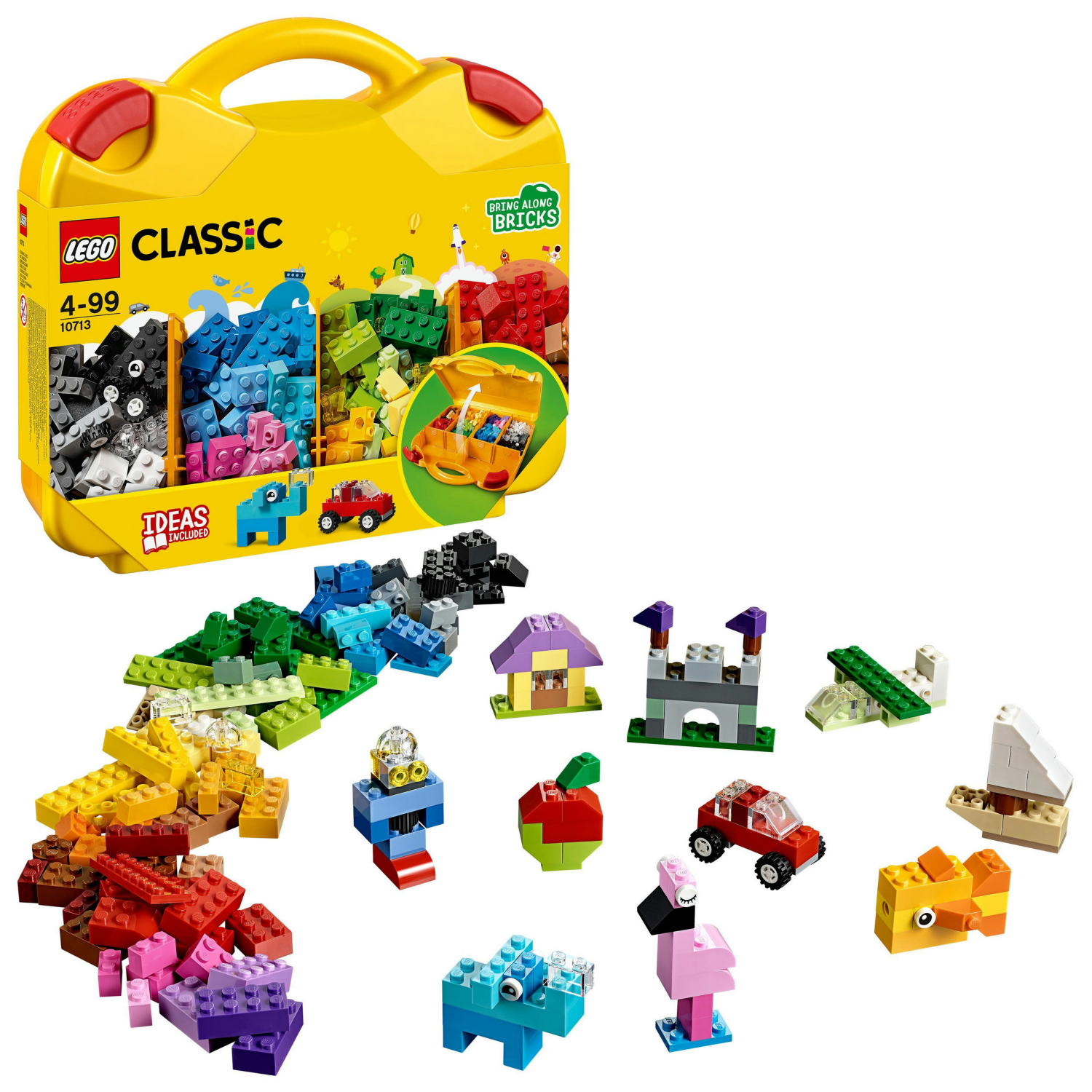 Lego Multi Classic Creative Suitcase Building Set 10713