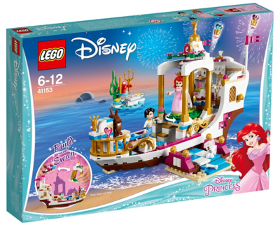 little mermaid boat toy