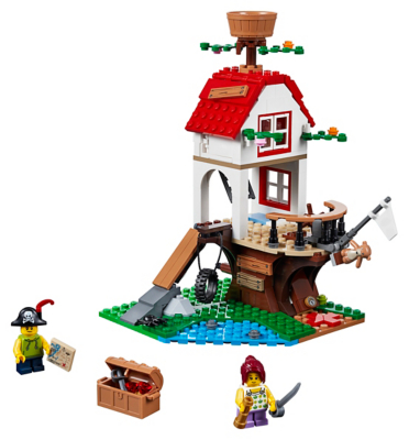 asda lego treehouse