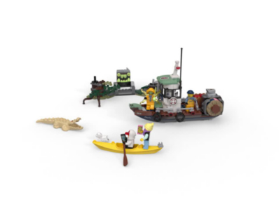 lego hidden side wrecked shrimp boat