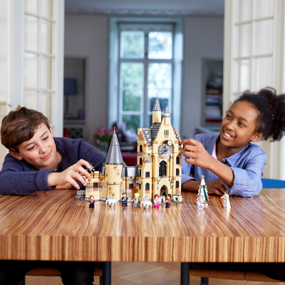 harry potter clock tower lego asda