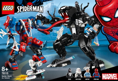 spiderman lego 76115