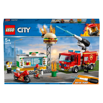 lego city burger fire