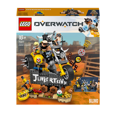 overwatch junkrat and roadhog lego