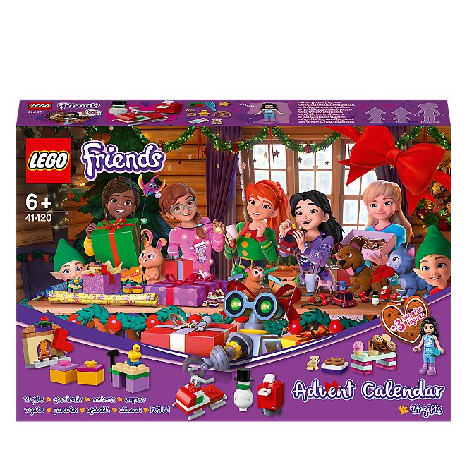 Lego Friends Advent Calendar Toys Character George At Asda