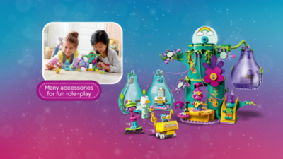 lego trolls treehouse