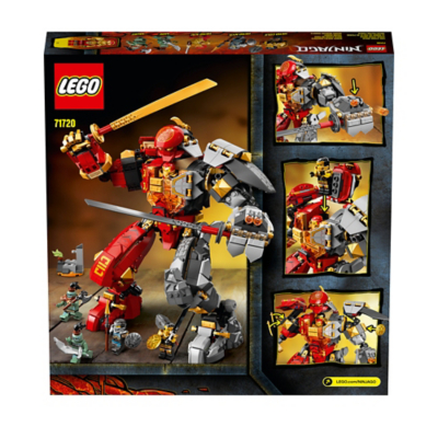 lego ninjago fire mech asda