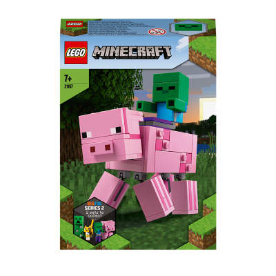 lego minecraft pig