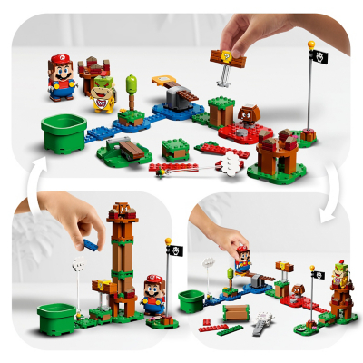 super mario lego starter set asda