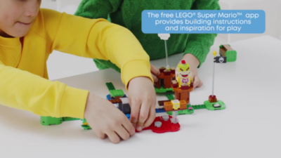 super mario lego starter set asda