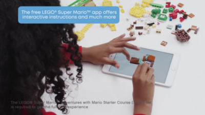 super mario lego starter set asda
