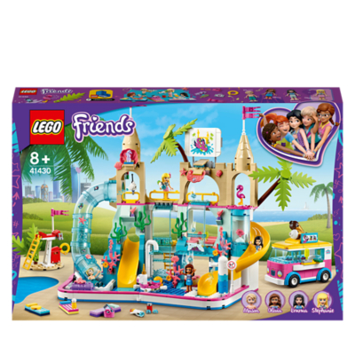 lego friends summer pool