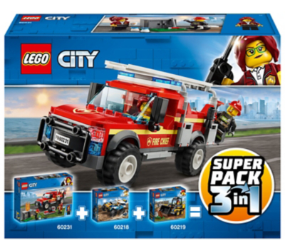 lego fire station asda