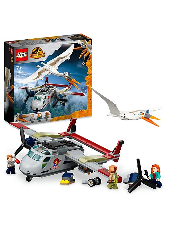 LEGO Jurassic World Quetzalcoatlus Plane Ambush 76947 | Toys