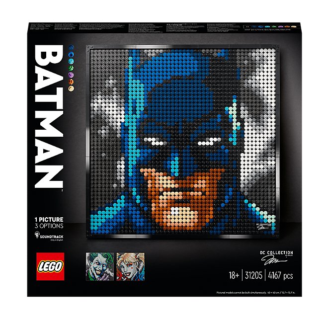 LEGO Art Jim Lee Batman Collection Poster Set 31205 | Toys & Character |  George at ASDA