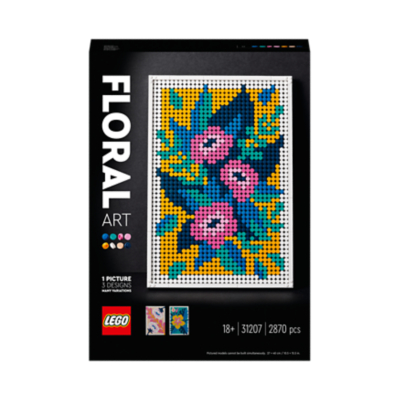 LEGO ART Floral Art 3in1 Crafts Set 31207 Toys & Character