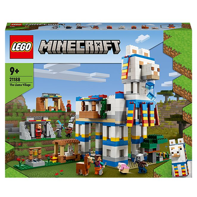 riqueza Beneficiario Escritor LEGO Minecraft The Llama Village House Set 21188 | Toys & Character |  George at ASDA