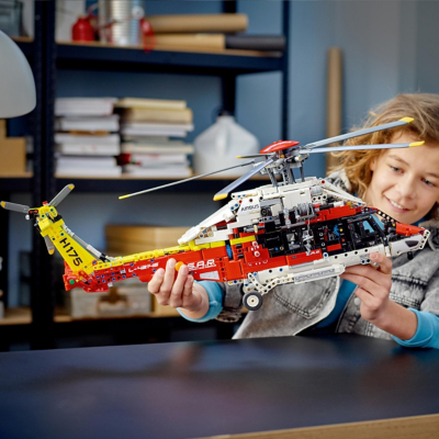 LEGO Technic Airbus H175 Rescue Helicopter Toy 42145 | Toys