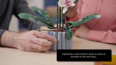 LEGO Icons Orchid Plant & Flowers Set 10311 Toys & Character