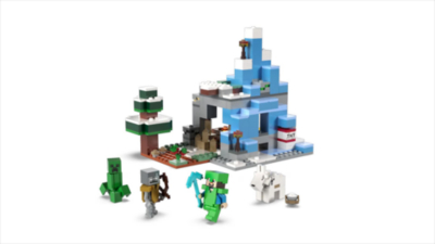 LEGO Minecraft The Frozen Peaks Toy Set 21243 Toys & Character