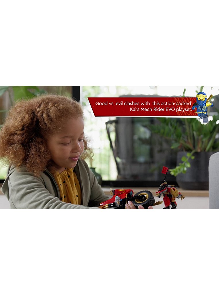 LEGO NINJAGO Kai\'s Mech Rider EVO Figure Set 71783 | Toys & Character |  George at ASDA