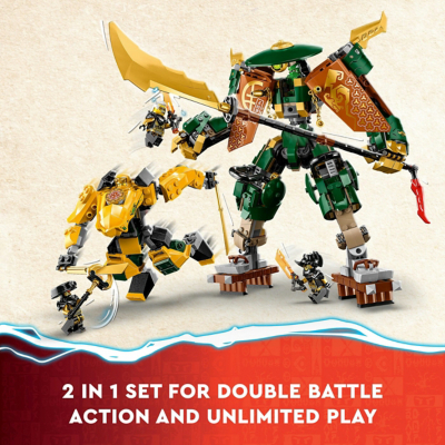 LEGO NINJAGO Lloyd and Arin's Ninja Team Mechs 71794 | Toys