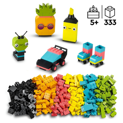LEGO Classic Creative Neon Fun Toy Bricks Set 11027 Toys
