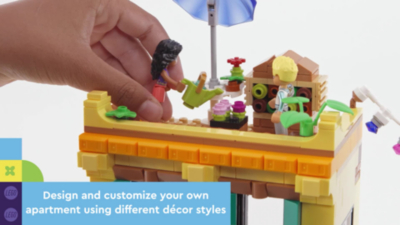 LEGO Friends Downtown Flower and Design Stores 41732 Toys & Character