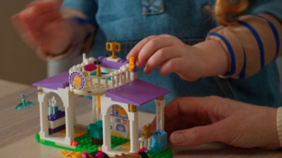 LEGO Friends Horse Training Stables with 2 Toy Horses 41746 Toys