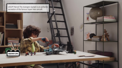 LEGO Marvel The Avengers Quinjet Building Toy 76248 Toys & Character