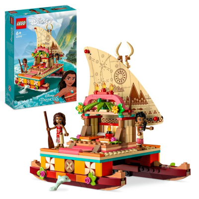 LEGO Disney Princess Moana's Wayfinding Boat 43210 | Toys & Character ...