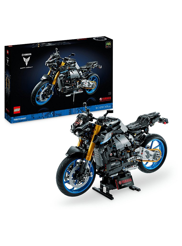 LEGO Technic Yamaha MT-10 SP Motorbike Model Adult Set 42159, Toys &  Character