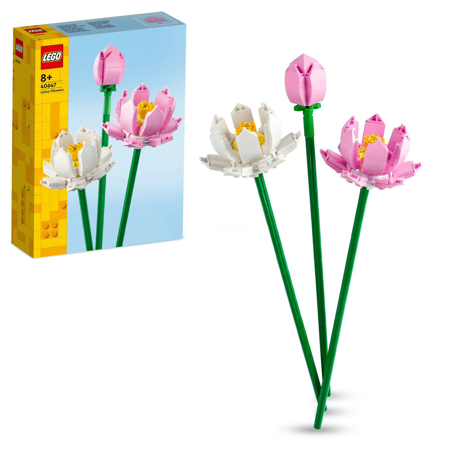 Lego Botanicals 40647 Lotus Flowers Building Toy Gift for Ages 8 & Up - Image 13