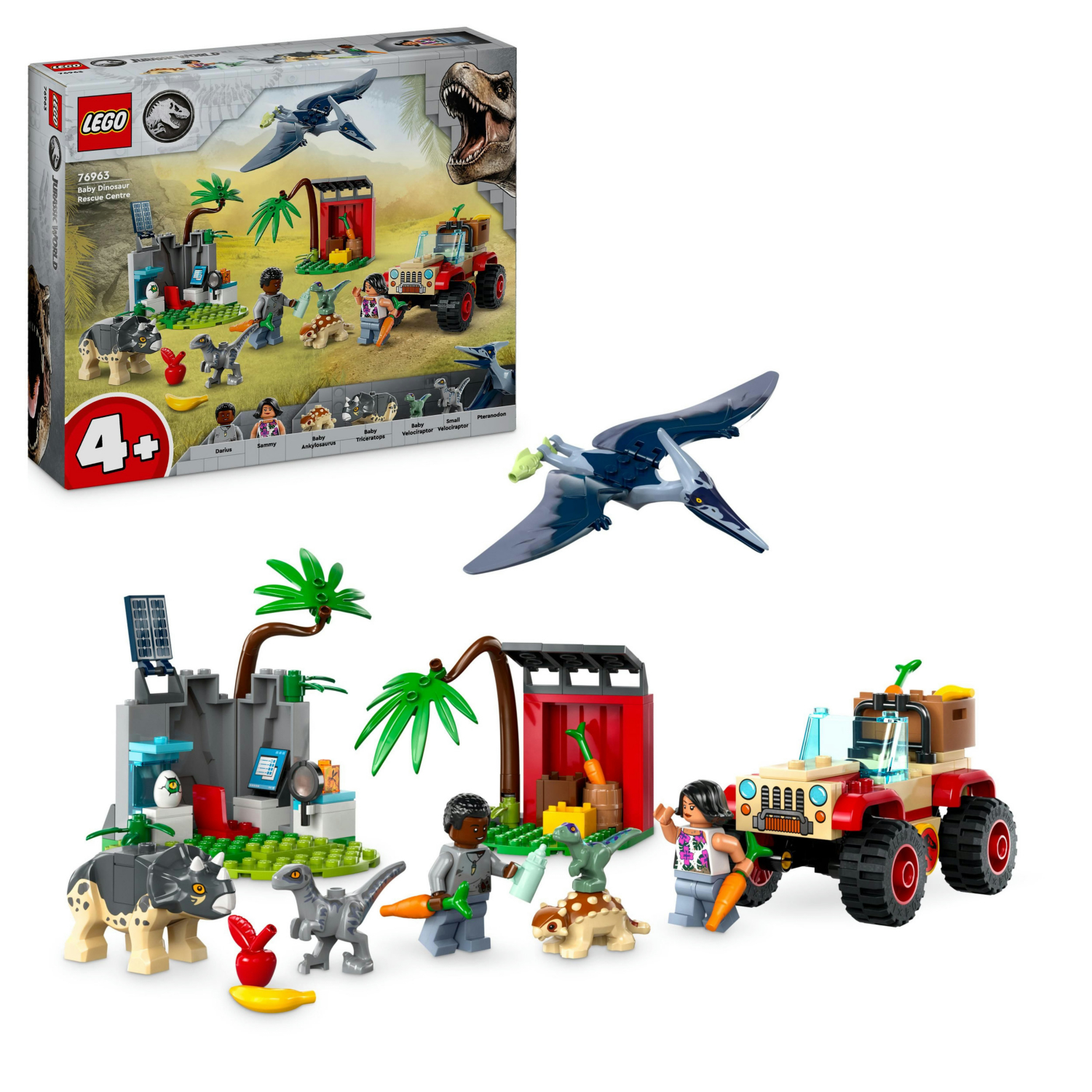 Lego Jurassic World Baby Dinosaur Rescue Centre 76963