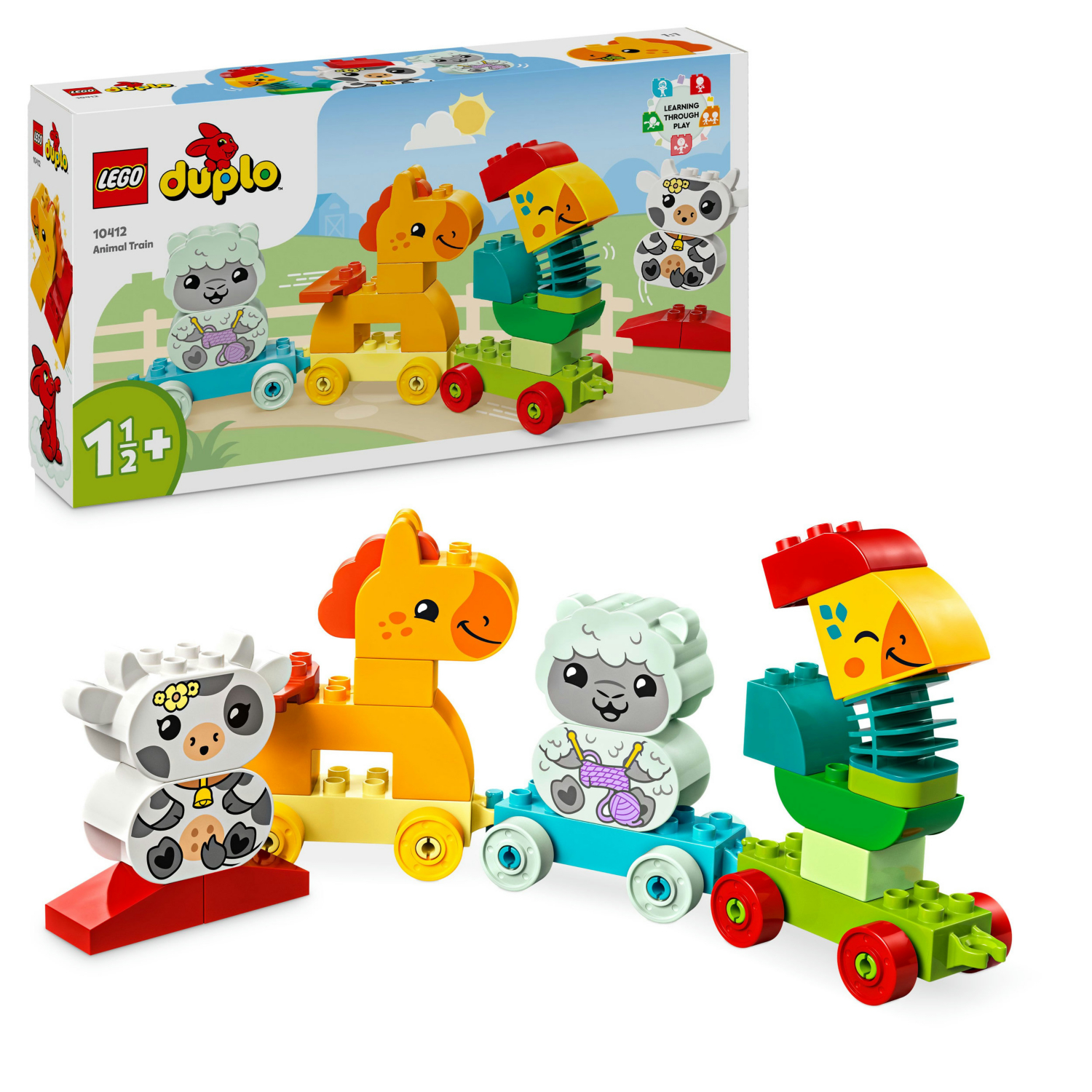Lego Unisex Multicolor Duplo My First Animal?Train - Image 6