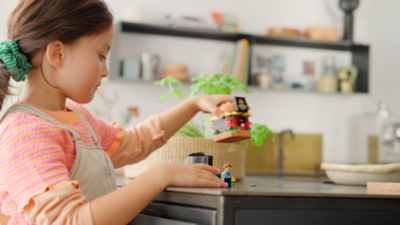 LEGO City Burger Van, Food Truck Toy Playset 60404 Toys