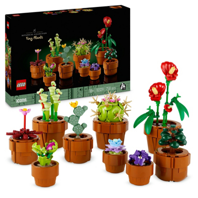 LEGO Icons Tiny Plants Botanical Construction Set 10329