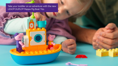 LEGO DUPLO Peppa Pig Boat Trip Toy Playset 10432 Toys