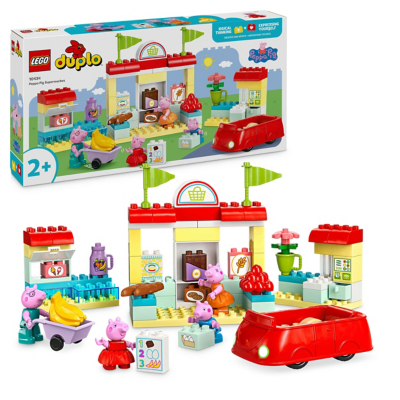 LEGO DUPLO Peppa Pig Supermarket with Car Toy Toys Character