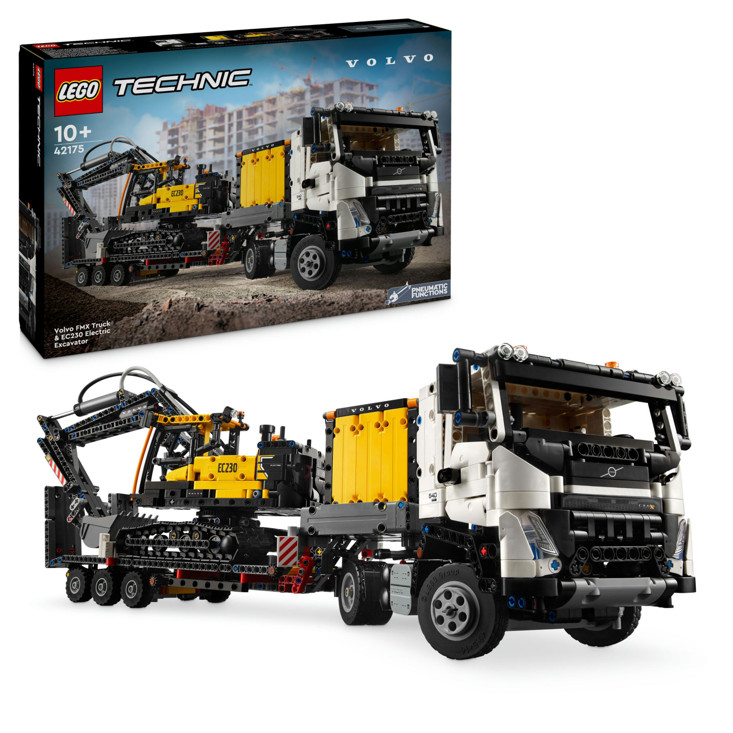 Lego  Technic 42175 Volvo Fmx Truck Ec230 Excavator - Image 8