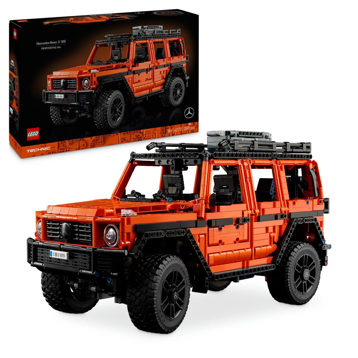 Lego Technic 42177 Mercedes-Benz G 500 Professional Line None - Image 16
