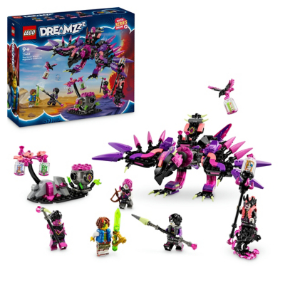 Lego Unisex Kids Dark Dreamzzz The Never Witch's Nightmare Creatures 71483 Size 5