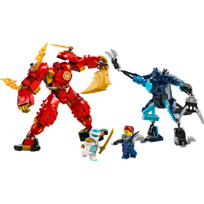 LEGO NINJAGO Kai's Elemental Fire Mech Toy Set 71808 | Toys
