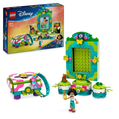LEGO | Disney Encanto Mirabel’s Photo Frame and Jewellery Box Buildable Toy with Character 43239