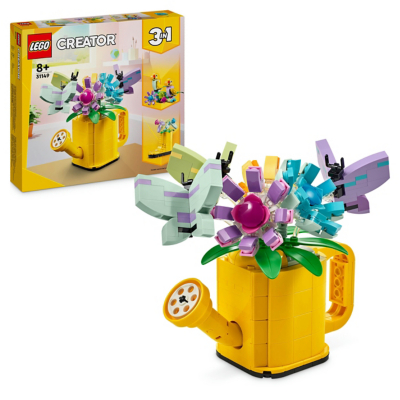 Lego Creator 31149 Flowers In Watering Can Construction Set to Boot and 2 Birds